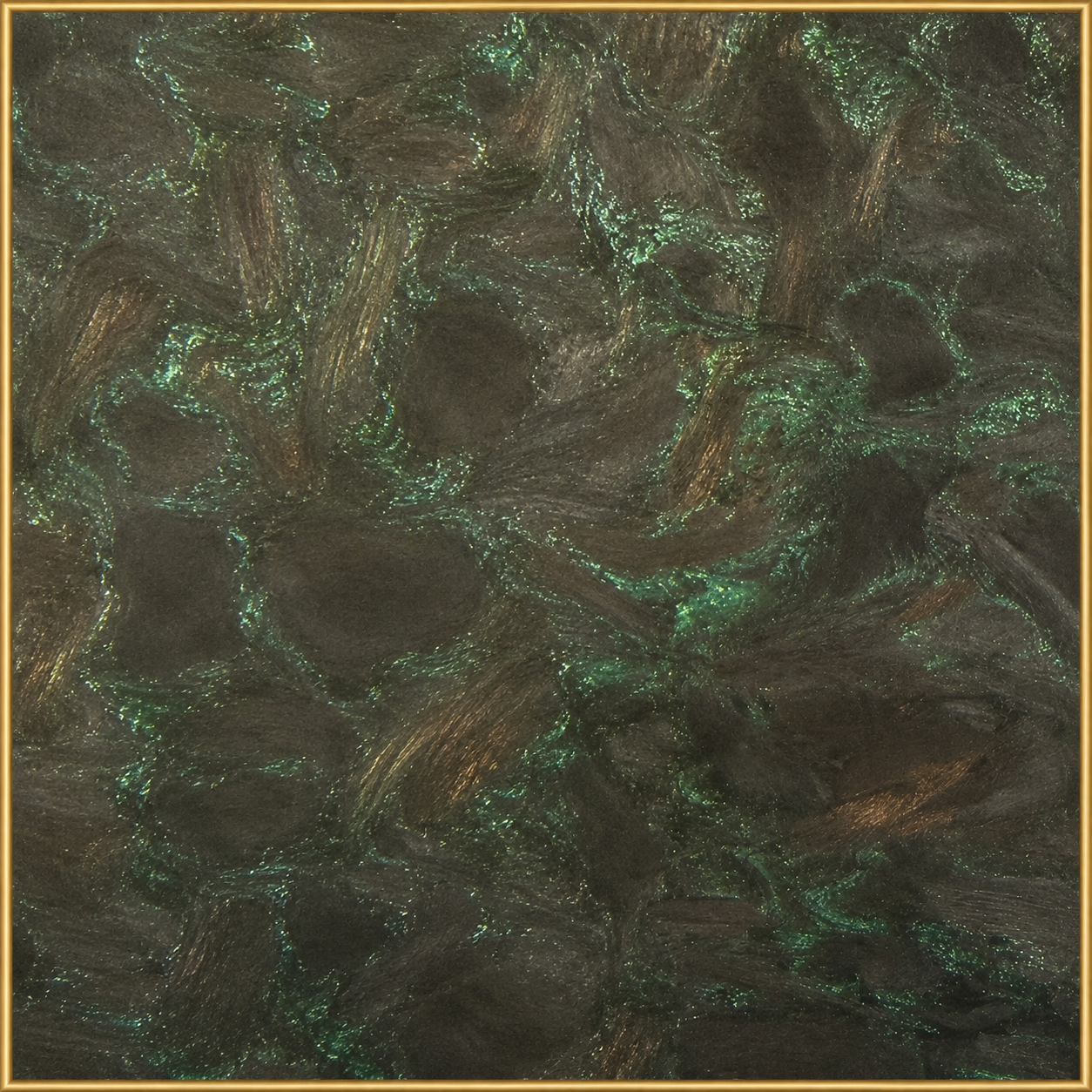 Venom Jade colored forged carbon fiber swatch #1146