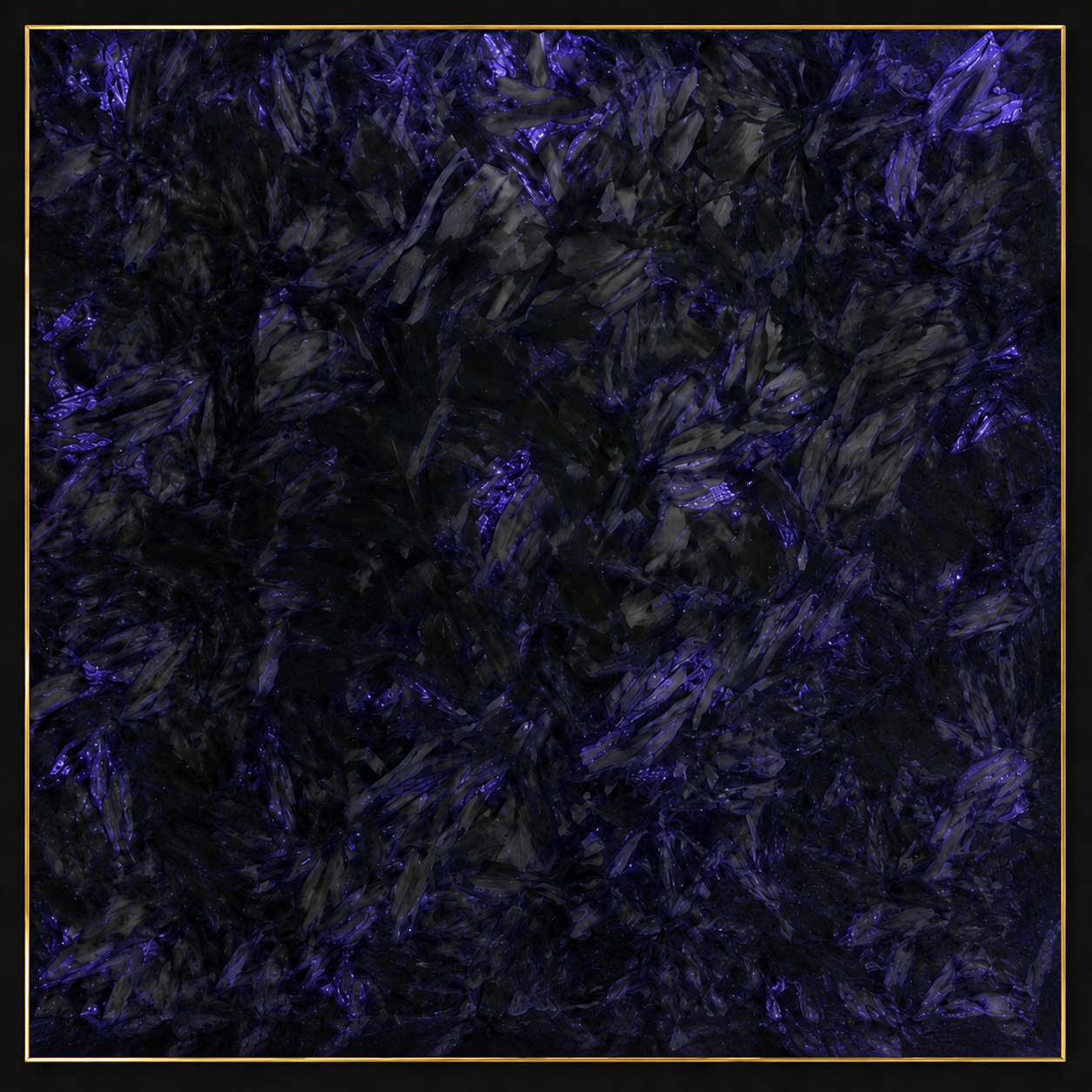 Cosmic Purple forged carbon fiber color sample