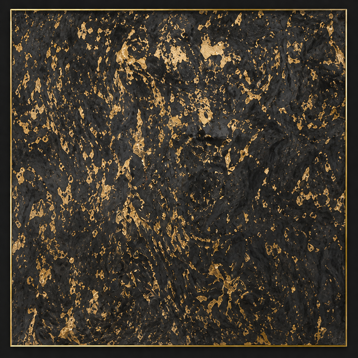 Black Gold forged carbon fiber color sample