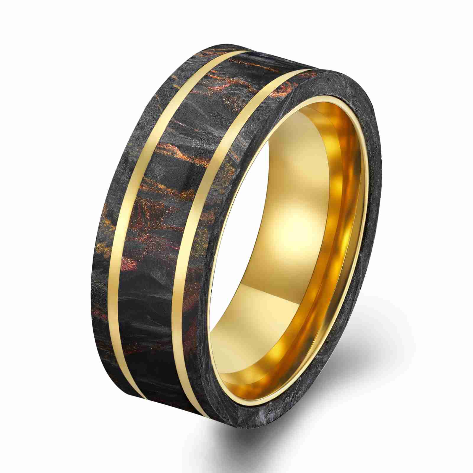Tungsten Titanium Stainless Steel Frame Ring